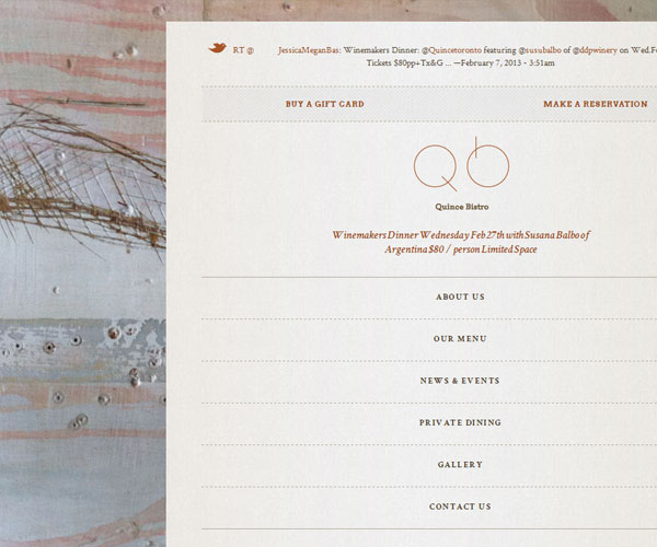 20 Magnificent Examples of Texture Usage in Web Design 12