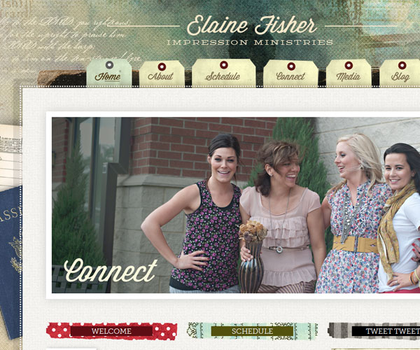 20 Magnificent Examples of Texture Usage in Web Design 14