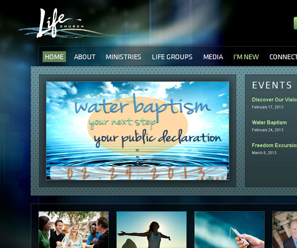 20 Magnificent Examples of Texture Usage in Web Design 17