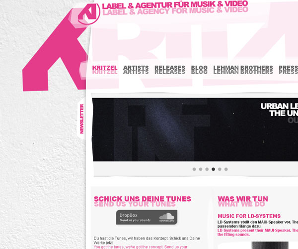 20 Magnificent Examples of Texture Usage in Web Design 4