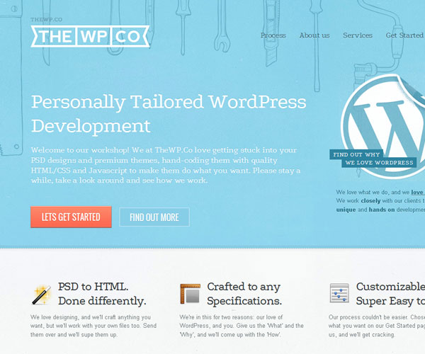 20 Magnificent Examples of Texture Usage in Web Design 5