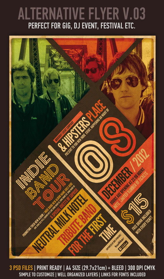 20 Beautiful Flyer Designs For Inspiration 16