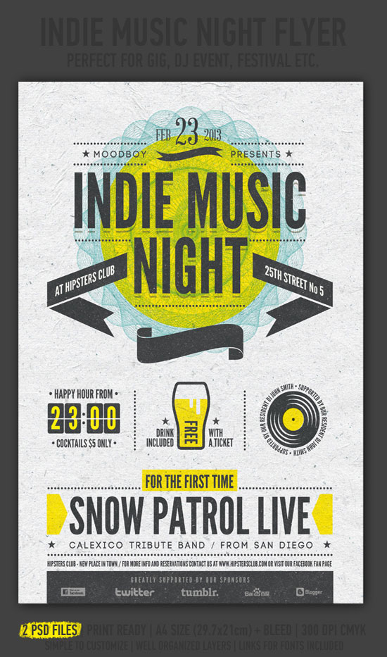 20 Beautiful Flyer Designs For Inspiration 3