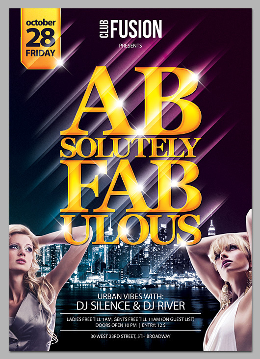 20 Beautiful Flyer Designs For Inspiration 5
