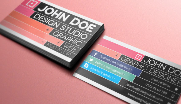 20 Magnificent Business Card PSD Templates for Free Download