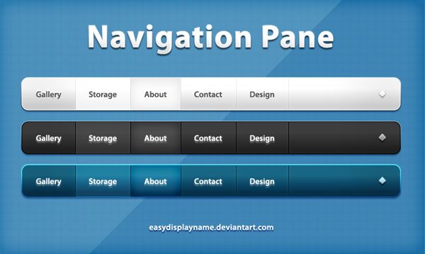 15 Useful Set of Free Buttons in PSD for Web Designers 10