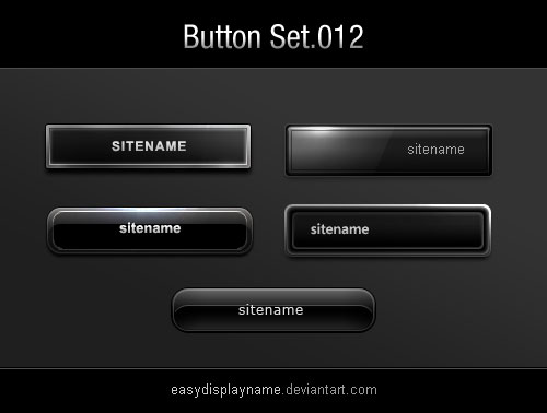 15 Useful Set of Free Buttons in PSD for Web Designers 4