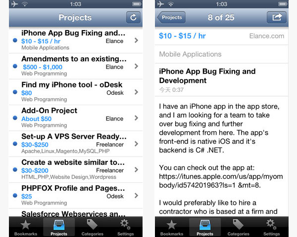 15 Awesome iOS Apps for Freelancers 1