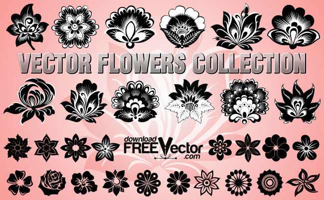 20 Free Set of Ornaments Vector Resources 5