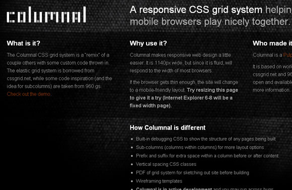 Resources: Top 10 Free Responsive CSS Frameworks for your Next Web Project 8