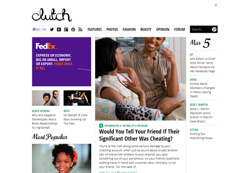 A Showcase of Beautifully Designed Websites for Magazines 24 A Showcase of Beautifully Designed Websites for Magazines 24