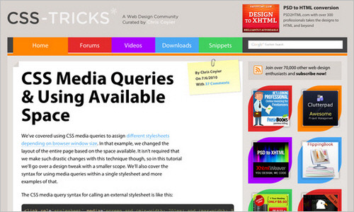 30+ Hand-Picked Resources and Tutorials for Web Developers 16