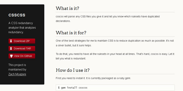 15 Tools for Formatting CSS Code for Well-organized Web Design 3