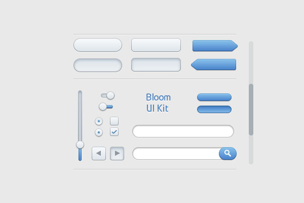 20 Useful Set of Free Web Element PSD 8