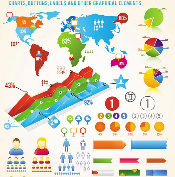 10 Free Design Kits (PSD, AI, and EPS Files) to Create Infographics 7