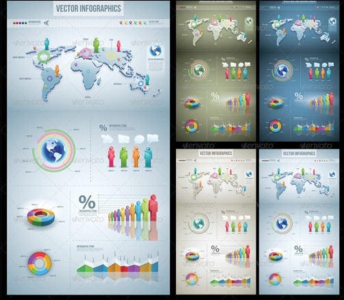 10 Free Design Kits (PSD, AI, and EPS Files) to Create Infographics 8