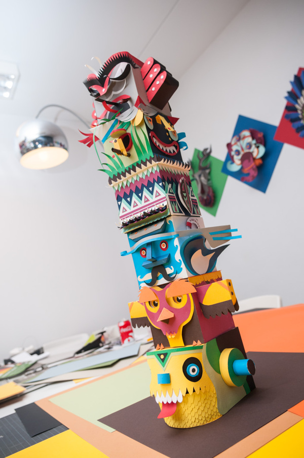 15 Mind-blowing Paper art for Designers Inspiration 7