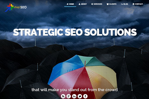 20 Excellent Example of Text Decoration over Image in Web Design 12