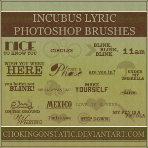 Free Resource: Text Brushes for Designers 13