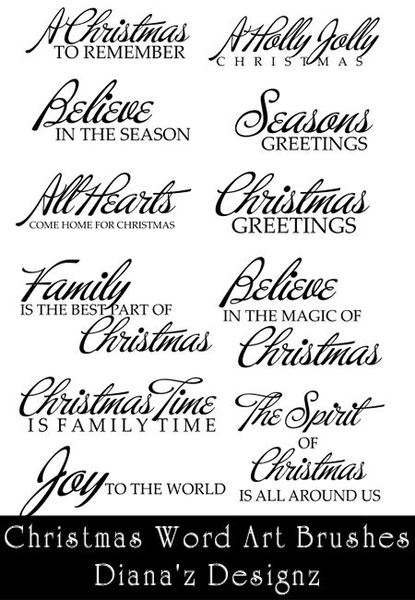 Free Resource: Text Brushes for Designers 7
