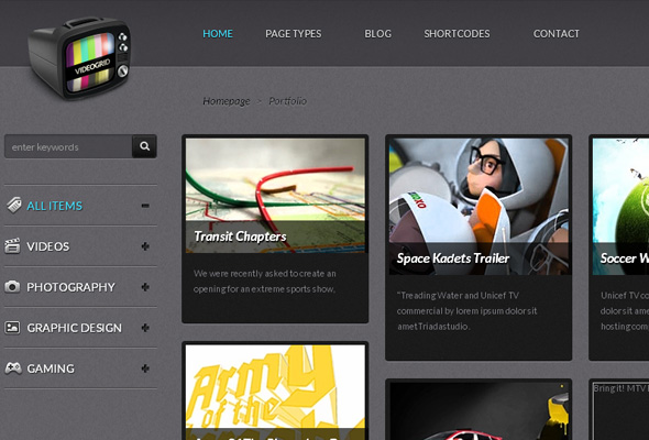 Top Downloading Wordpress Video Sharing Themes -2013 3