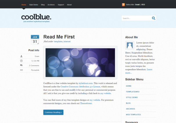 20 Best Free HTML5 Website Template for Designers 13