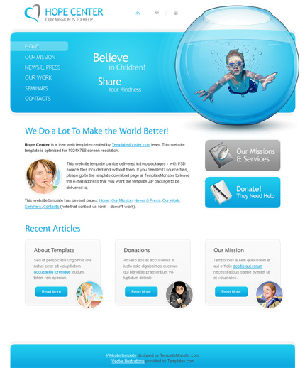 20 Best Free HTML5 Website Template for Designers 15
