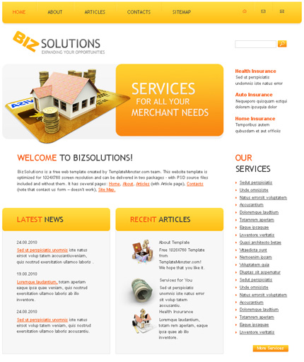 20 Best Free HTML5 Website Template for Designers 16