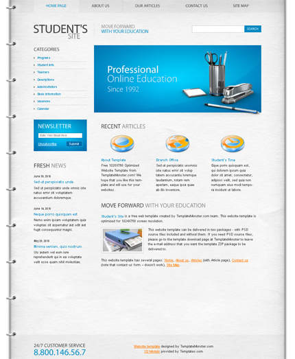 20 Best Free HTML5 Website Template for Designers 17