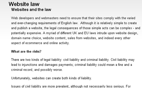 10 Aspects to a Healthy Website 2