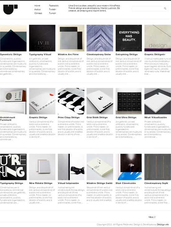 20 Free Hand-Picked Portfolio WordPress Themes 9