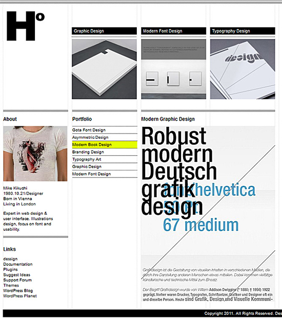 20 Free Hand-Picked Portfolio WordPress Themes 10