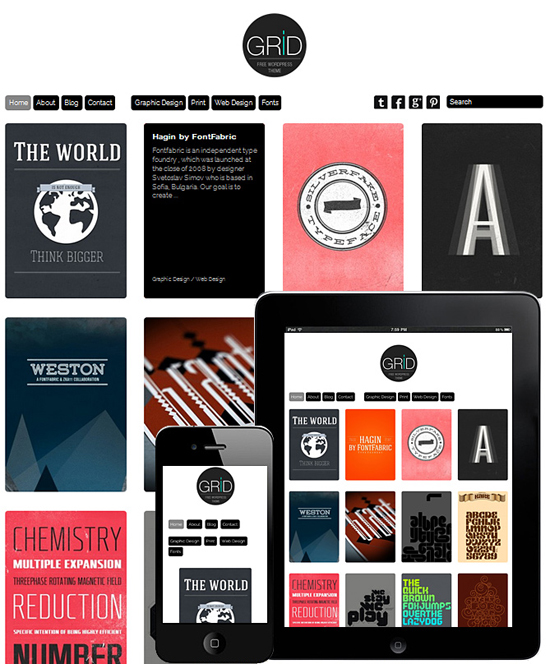 20 Free Hand-Picked Portfolio WordPress Themes 2