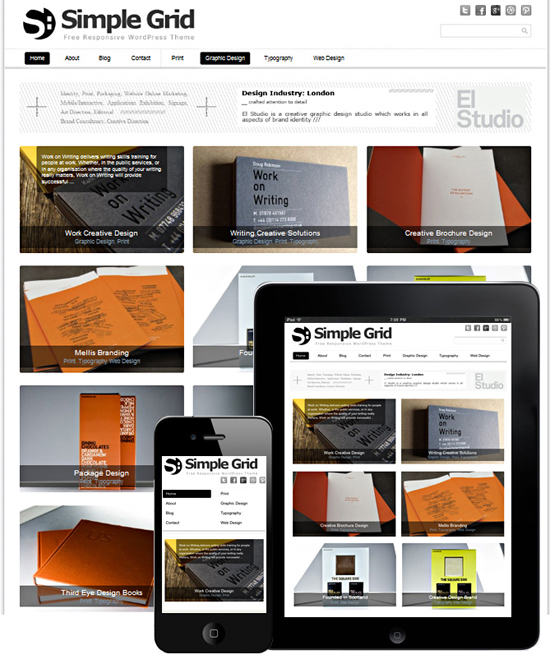 20 Free Hand-Picked Portfolio WordPress Themes 5