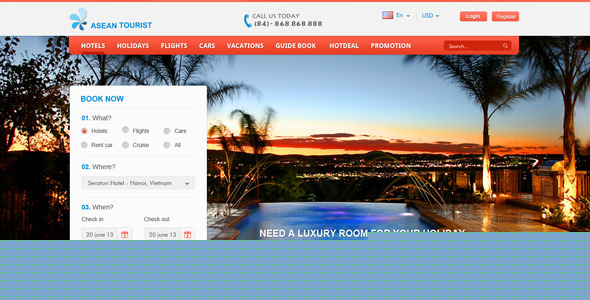 20 Beautiful WordPress Themes for Travel Agency 14