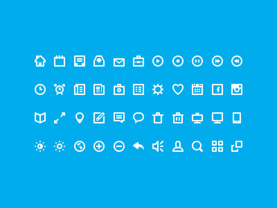30+ Latest Free Flat Icon Sets For Your Use 17