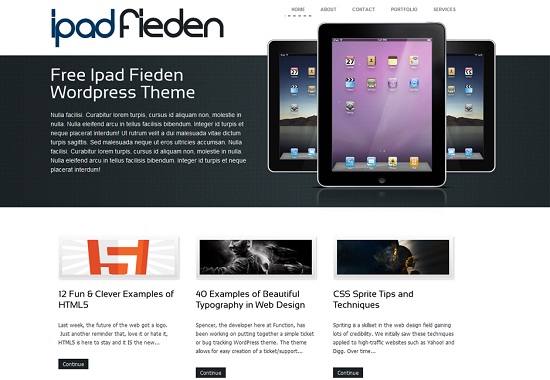 25 Free High Quality WordPress Themes 5