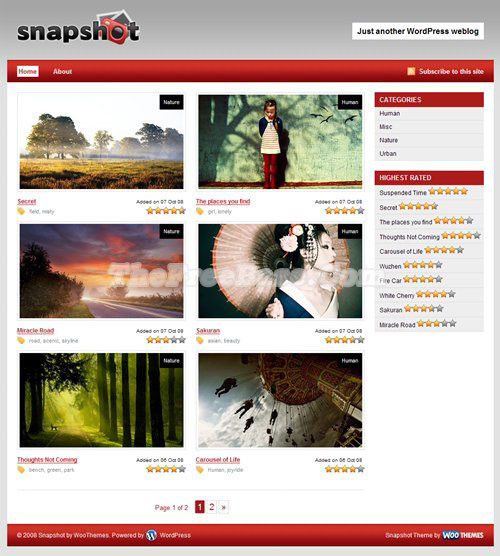25 Free High Quality WordPress Themes 6
