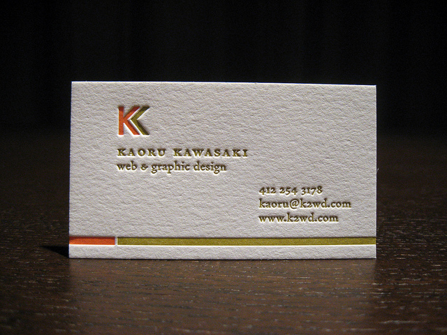 20 Clean White Business Cards for Inspiration 15