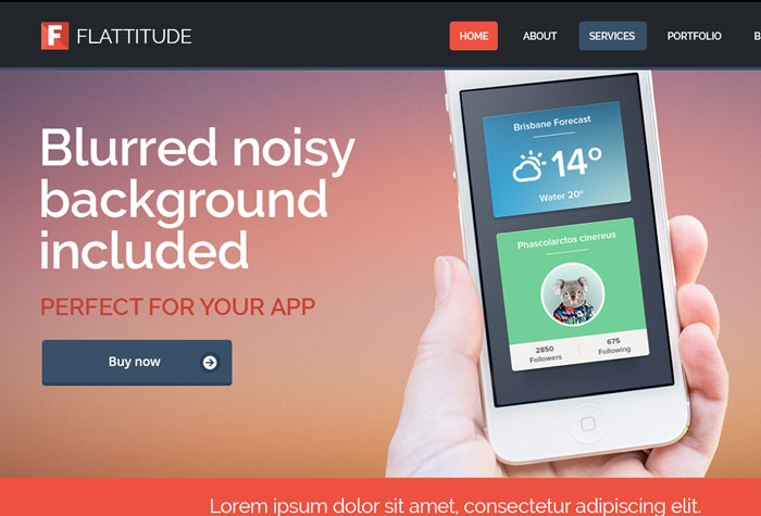 20 Free and Premium PSD Website Templates 11