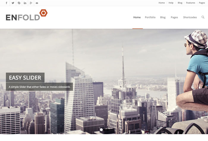 20 Free and Premium PSD Website Templates 12