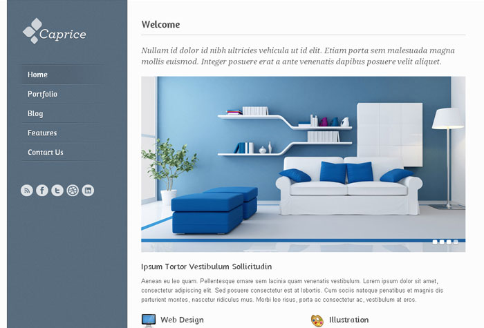 20 Free and Premium PSD Website Templates 4