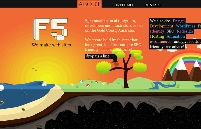 20 Inspiring Website Design for Perfect Color Combination 19