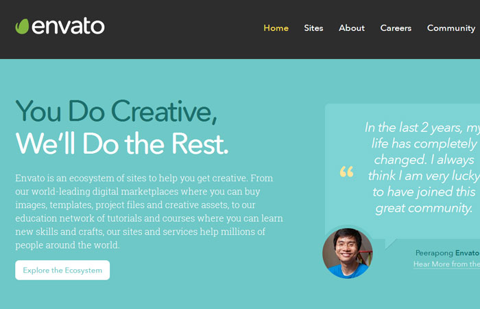 20 Inspiring Website Design for Perfect Color Combination 3