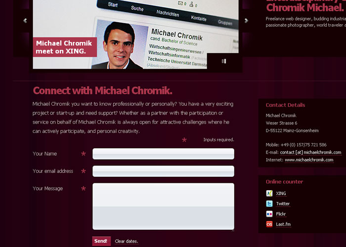 Inspiring and Creative Contact Pages of Various Websites 1
