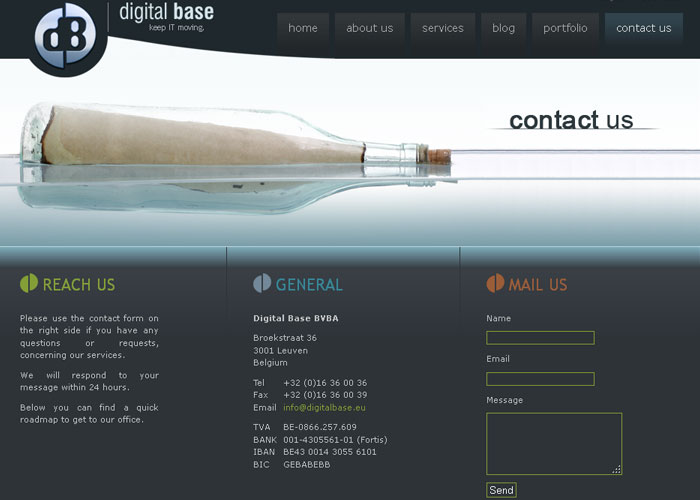 Inspiring and Creative Contact Pages of Various Websites 2