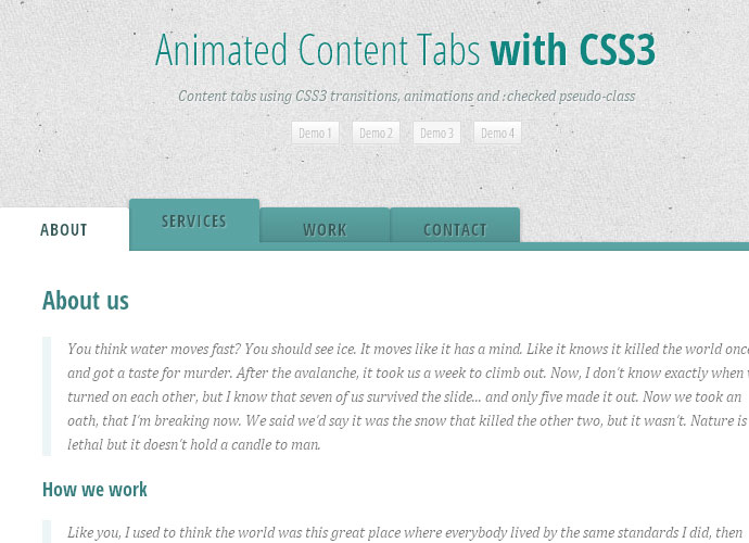 20 Useful Fresh CSS3 Tutorials for Web Designers 18