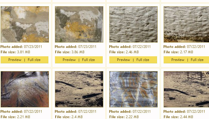 8 Excellent Galleries of Free Photoshop Textures 1