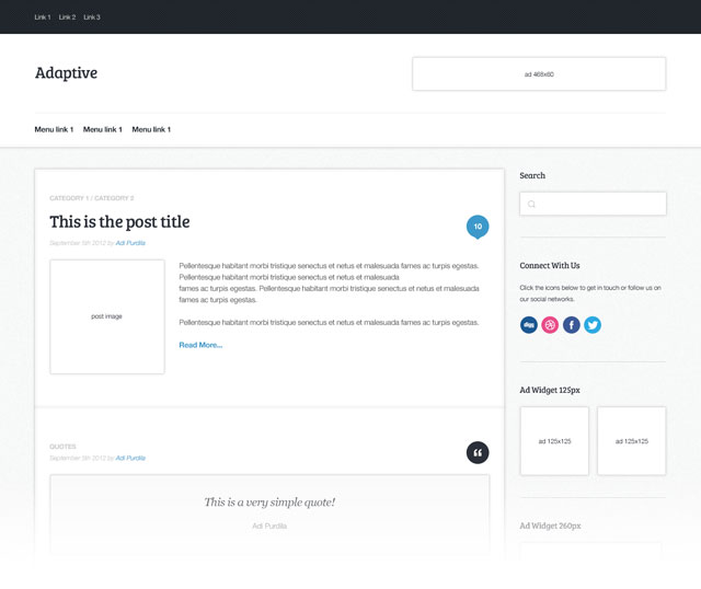 10 Vibrant Web Design Tutorials with Source File 8