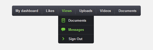 15 Fresh Navigation Menu Tutorial using CSS3 and HTML5 3